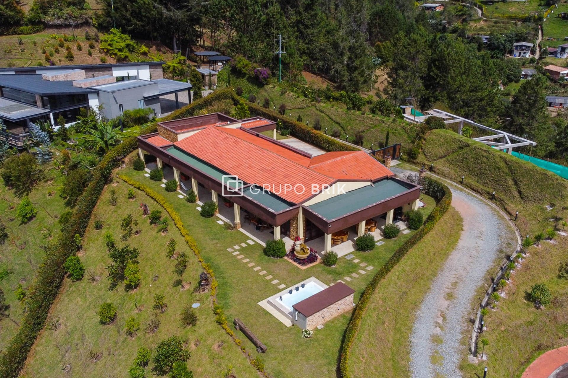 Vista principal de la propiedad