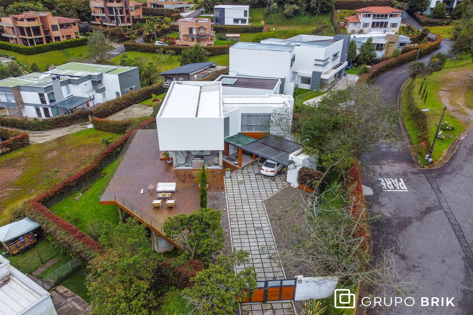 Vista principal de la propiedad