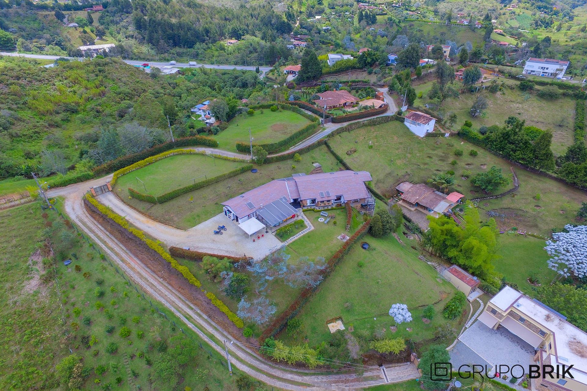 Vista principal de la propiedad