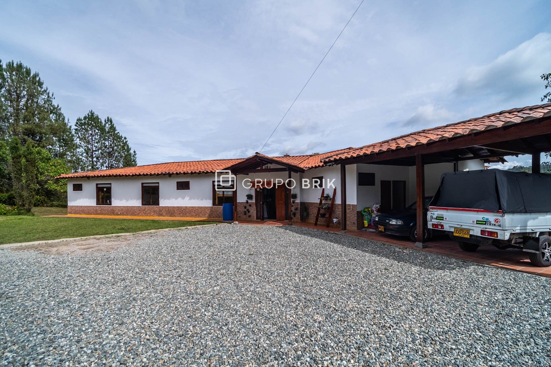 Vista principal de la propiedad