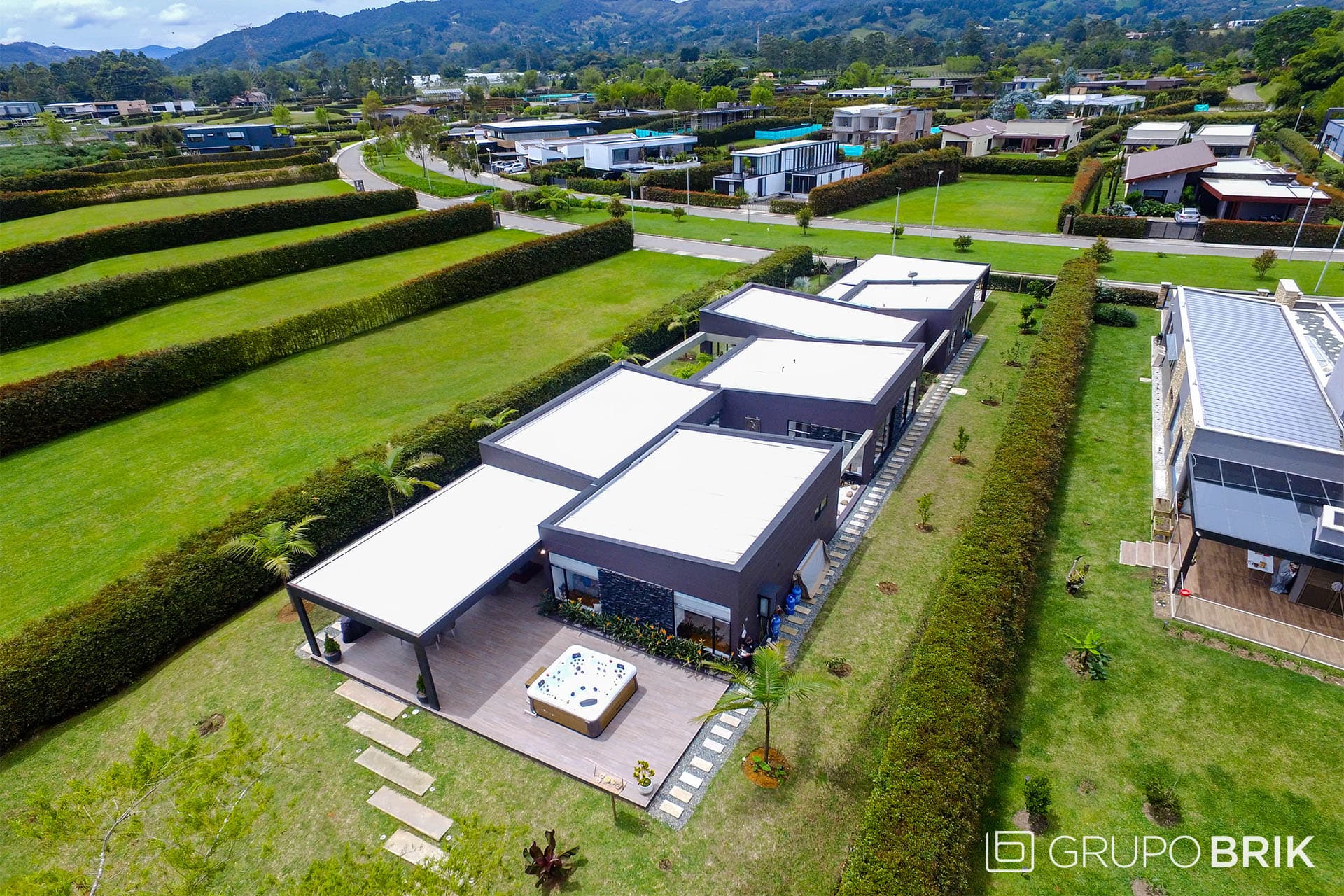 Vista principal de la propiedad